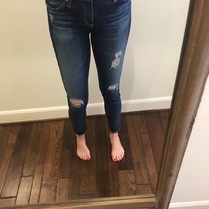 AG Super Skinny Ankle Jean 25